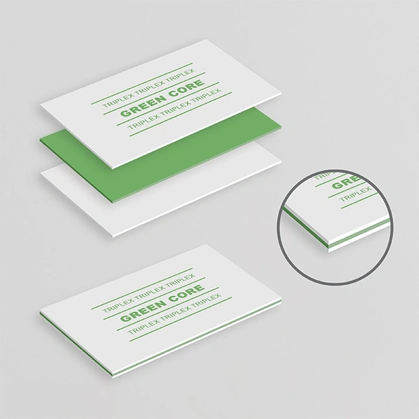  Businesscards - Triplex - Green - 700px
