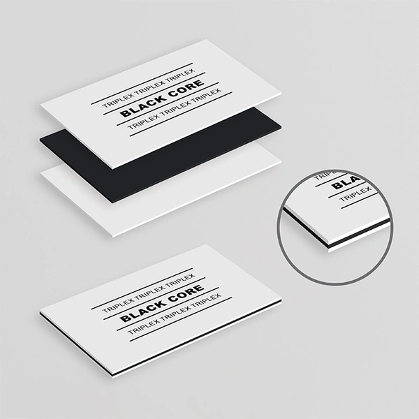  Businesscards - Triplex - Black - 700px